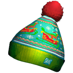 Raptor Sleighing Winter Beanie (Skin)