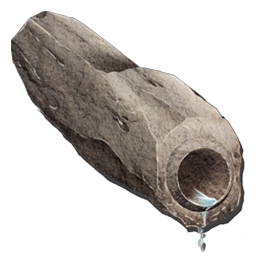 Stone Irrigation Pipe - Inclined