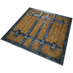 Giant Reinforced Trapdoor